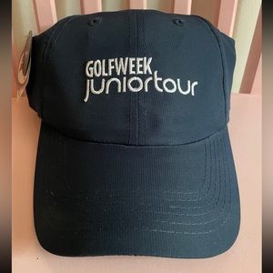NWT Golf Week Junior Tour  Hat Cap Strap Back Mens Adjustable